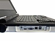 Ecografo portatile a colori LED da 15 pollici con angolo di scansione di 60 gradi e sonda di configurazione 2.0MHz-5.0MHz